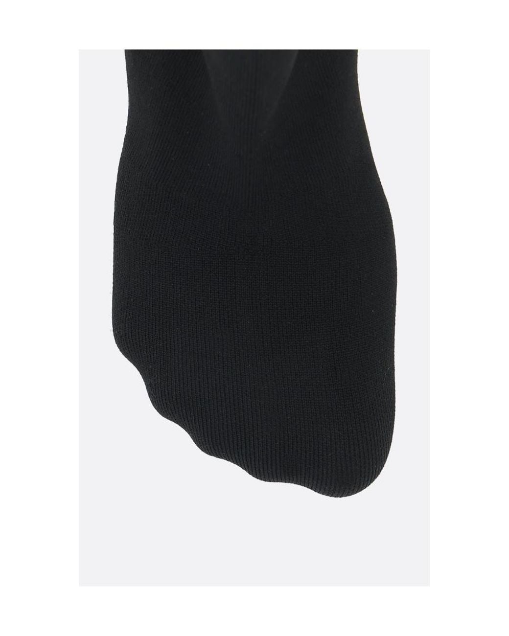 Balenciaga Black Anatomic Stretch Knit Ankle Boots