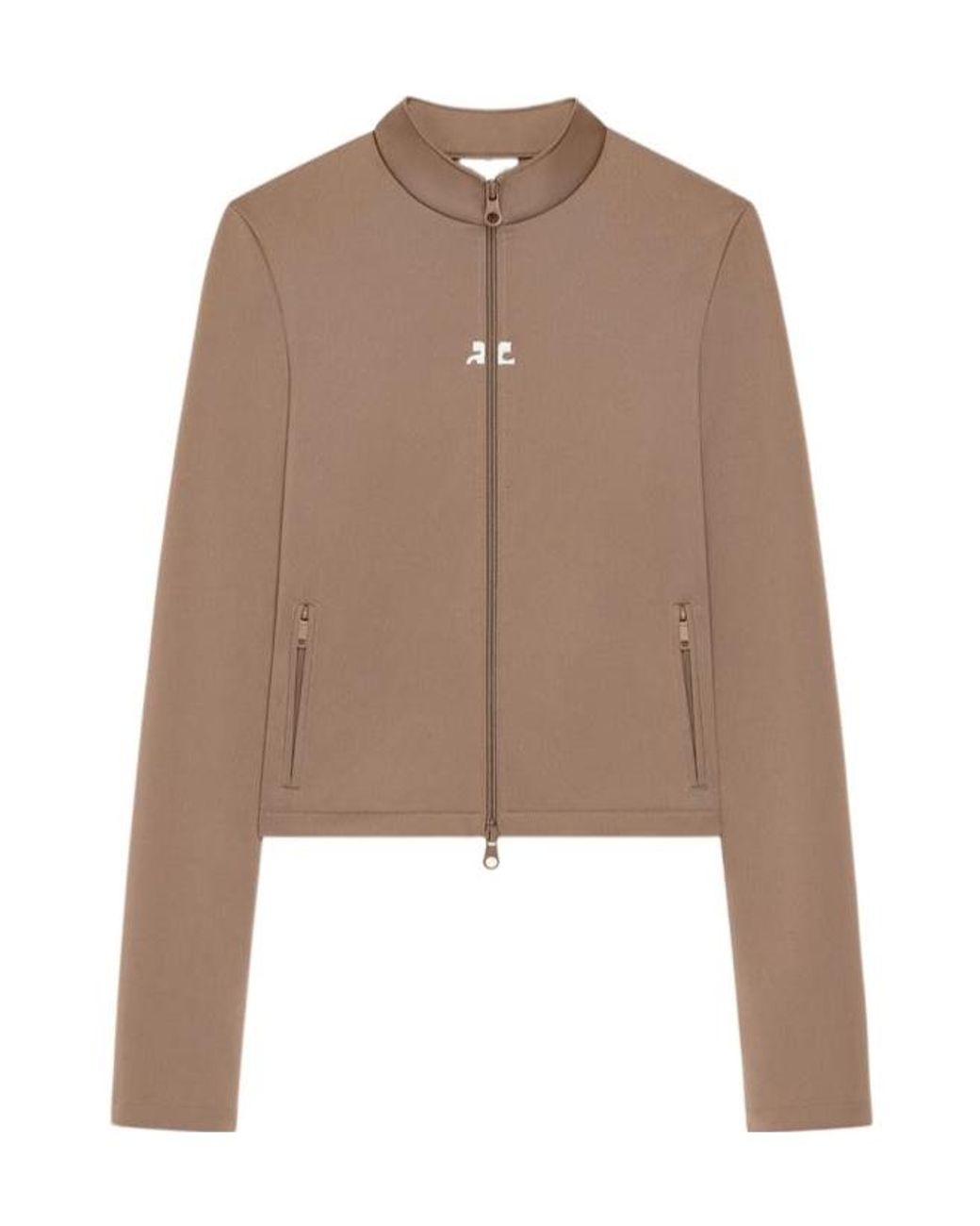 Courreges Brown Courrèges Biker Tracksuit Jacket