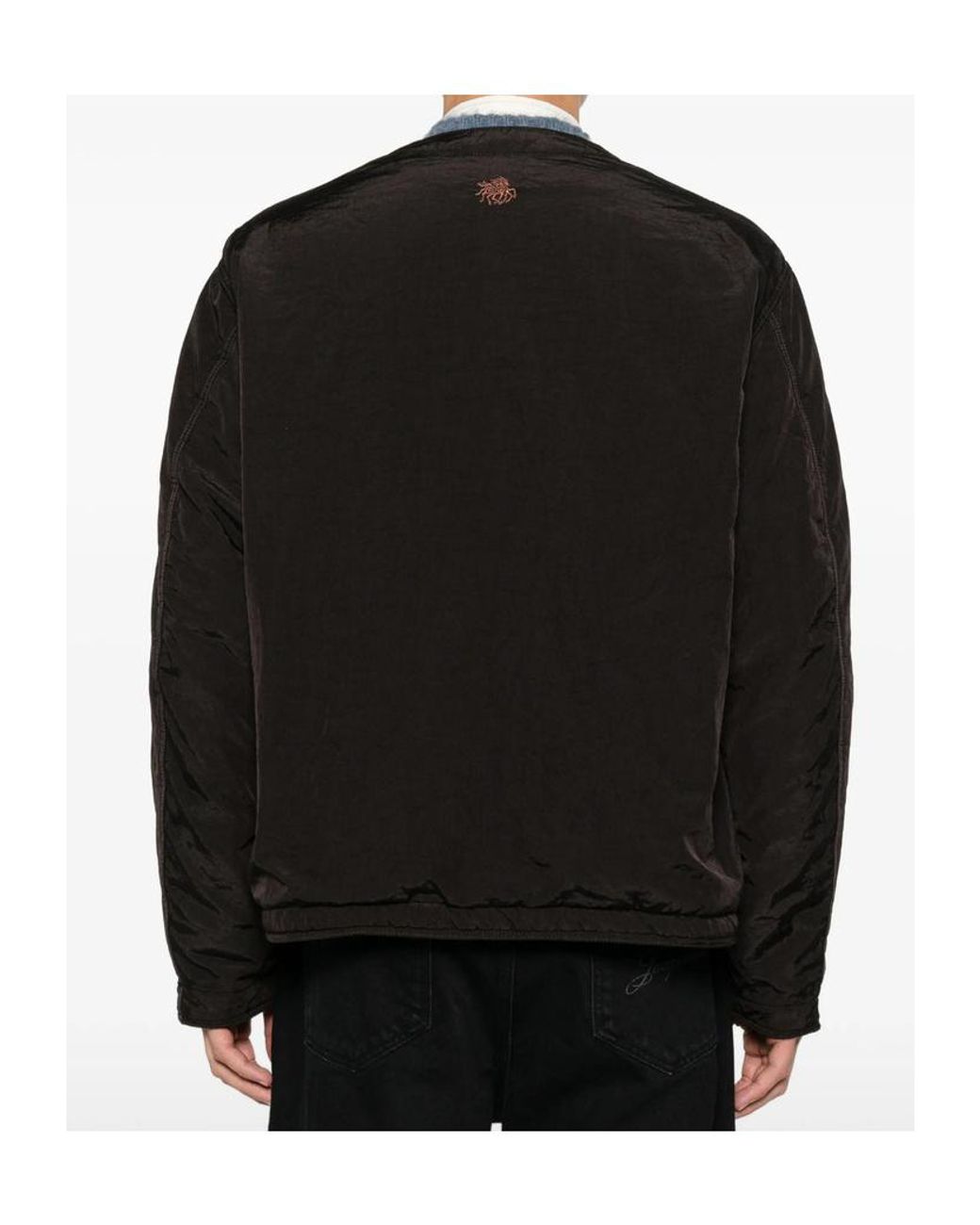 RANRA Black Long-Sleeve Casual Jacket for men