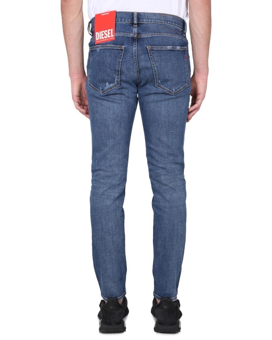 DIESEL Blue 2019 D-Strukt Slim-Fit Jeans for men