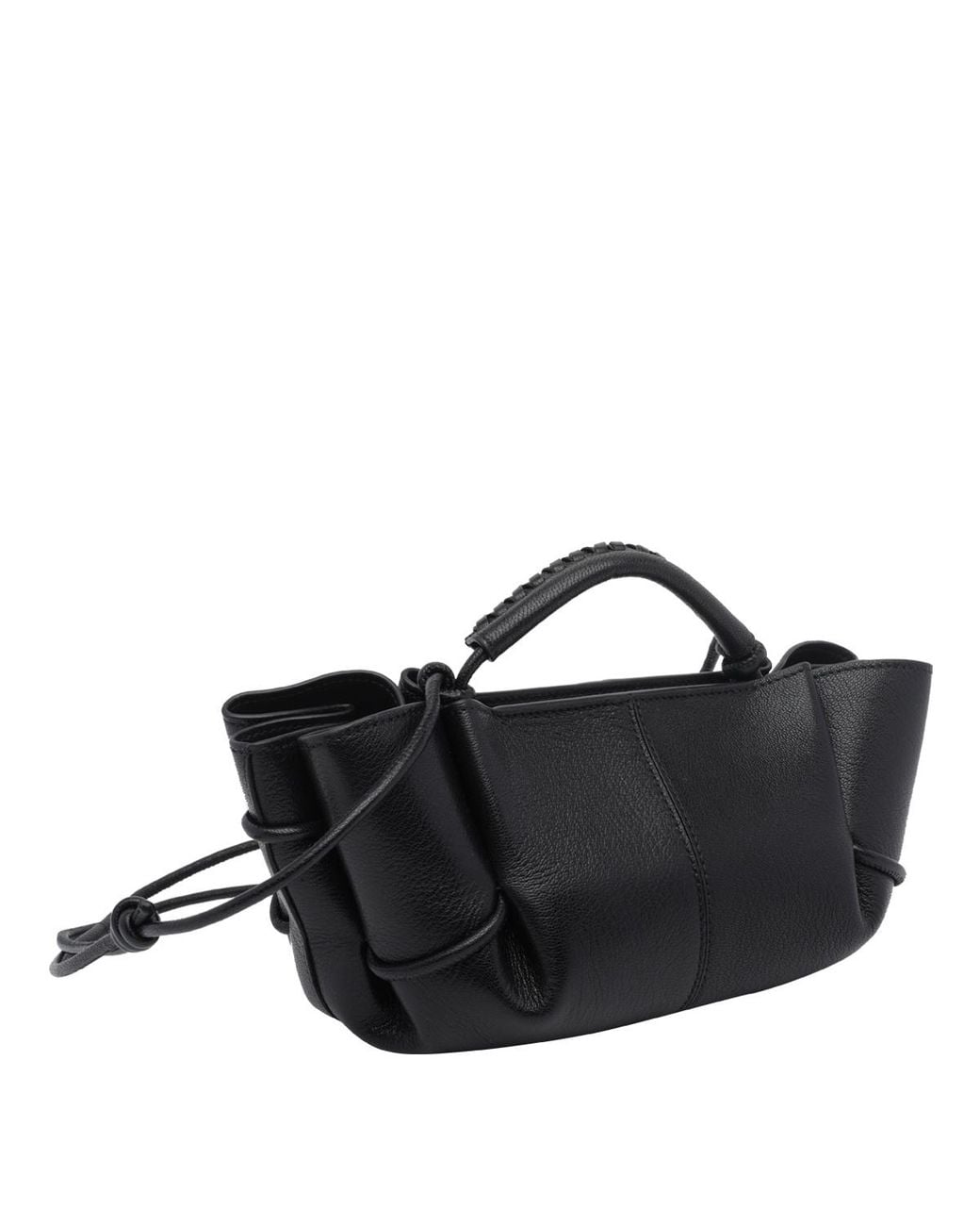 Hereu Black Mini Arta Shoulder Bag
