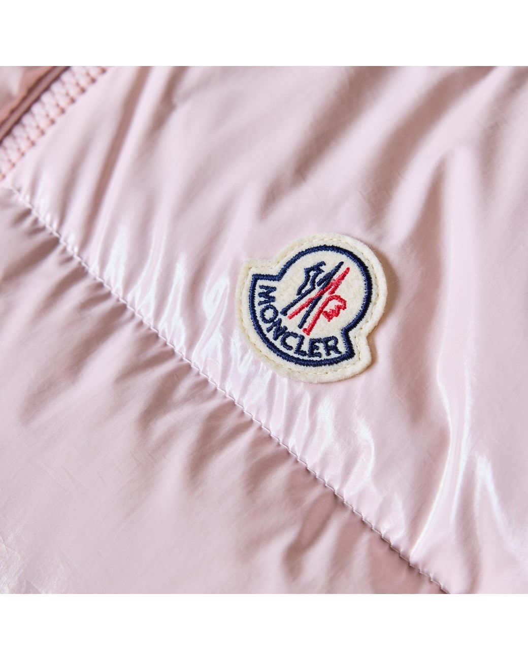 Moncler Pink Sleeveless Quilted Down Vest