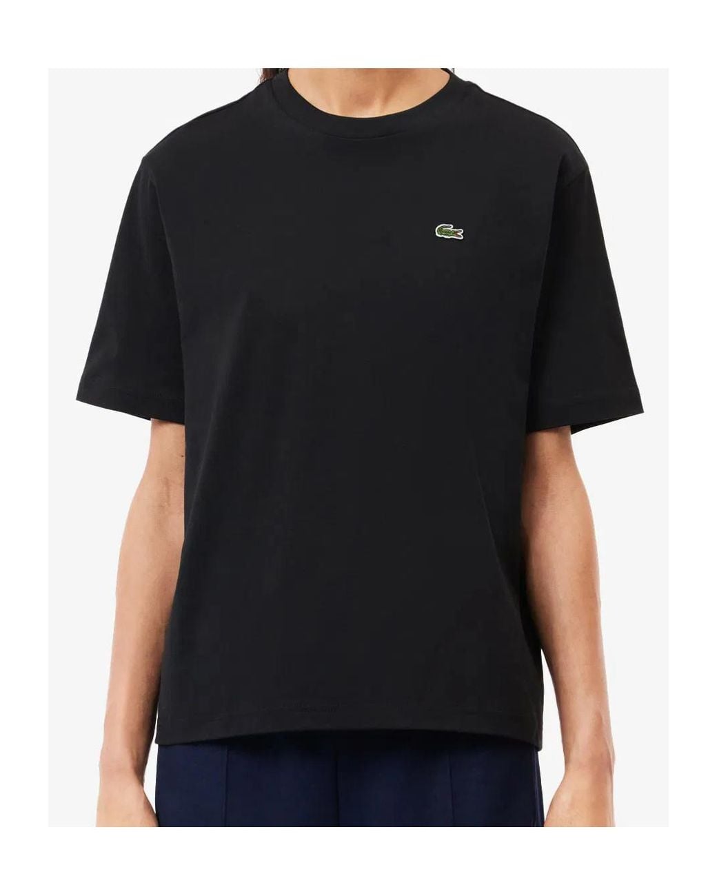 Lacoste Blue Relaxed Fit Soft T-Shirt