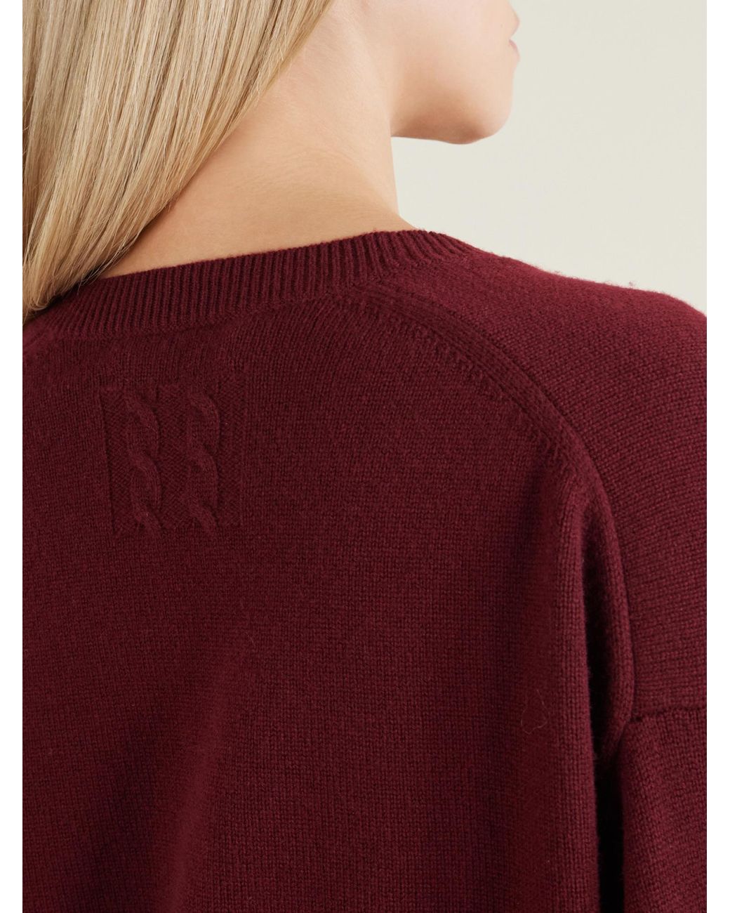 Nili Lotan Red Cashmere Sweater