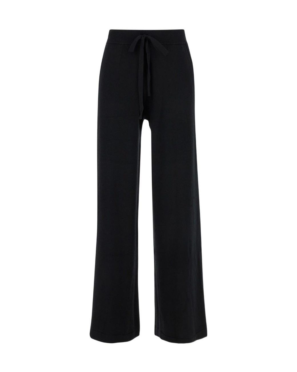 P.A.R.O.S.H. Black Drawstring Elastic Waist Pants