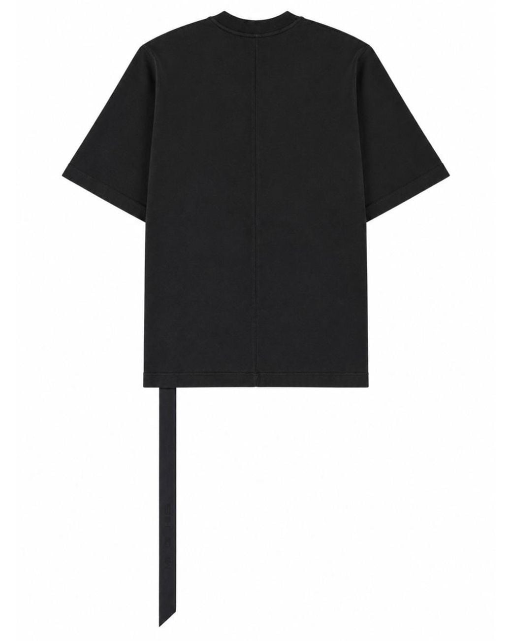 Rick Owens Black Tower Walrus Jersey T-Shirt for men