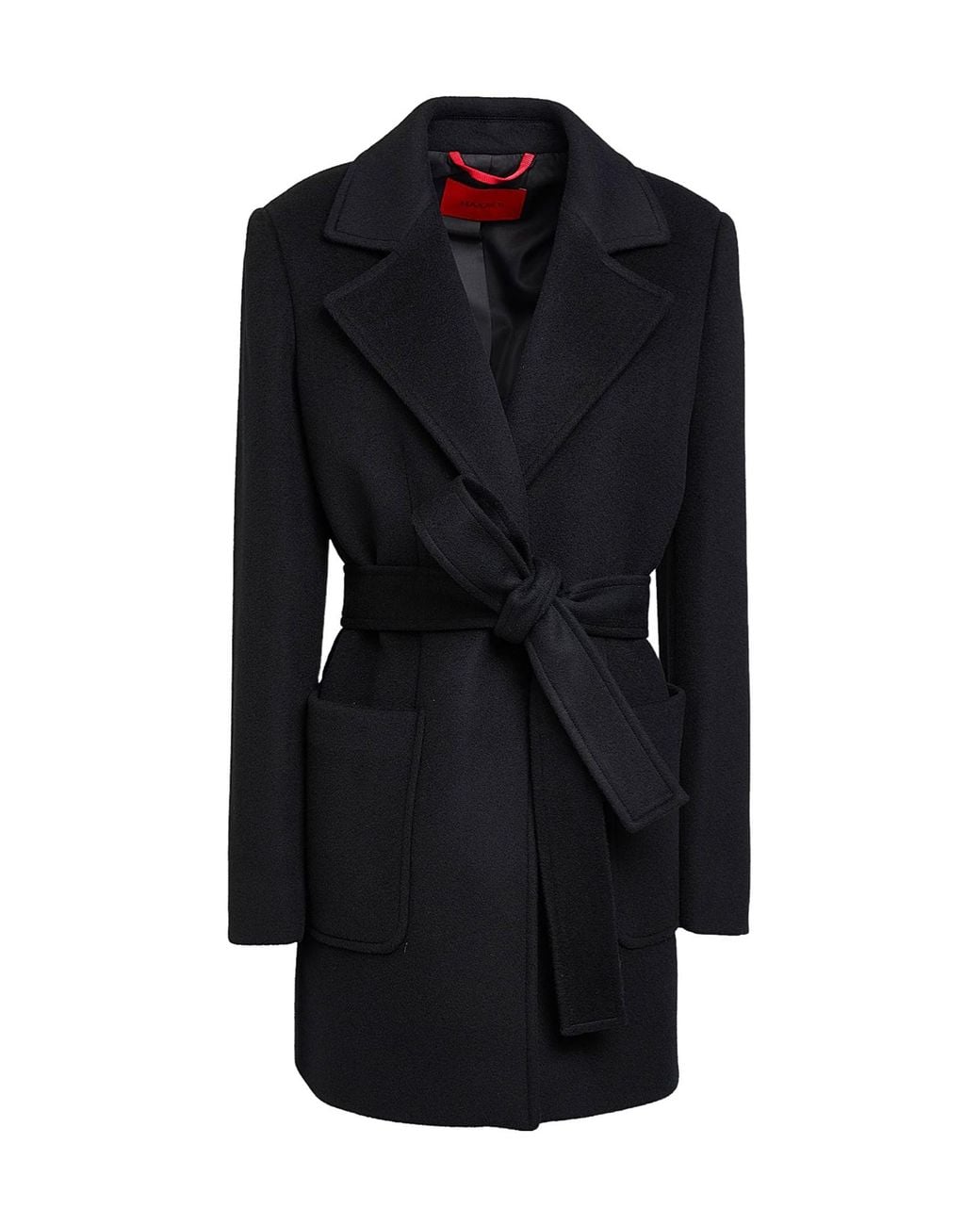 MAX&Co. Black Long-Sleeved Coat