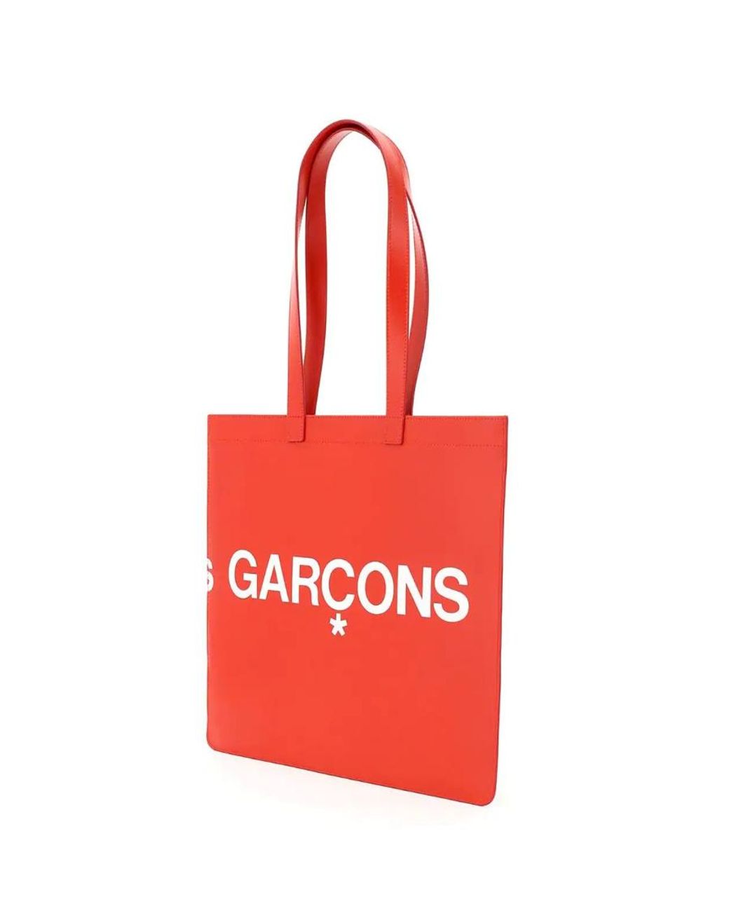 Comme des Garçons Red Logo Handbag for men