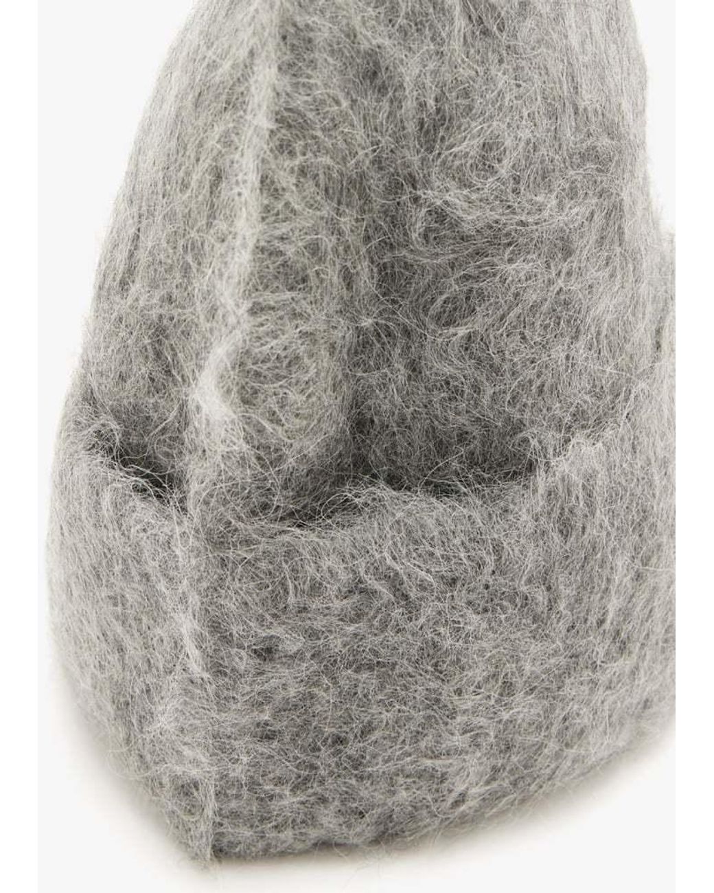 Totême Gray Totême Folded-Edge Knitted Beanie