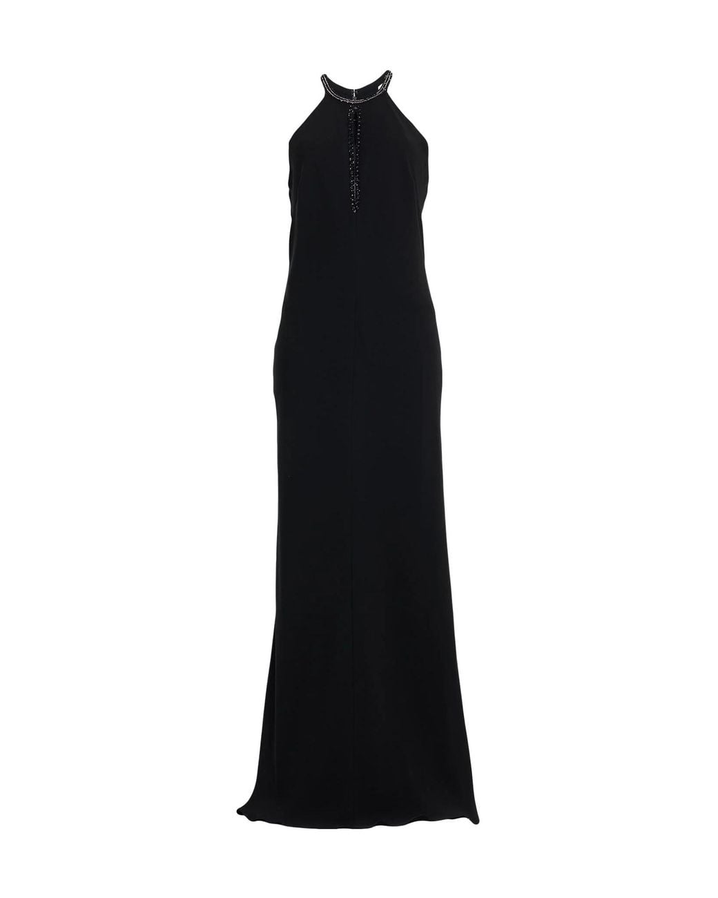 Max Mara Black Sleeveless Maxi Dress