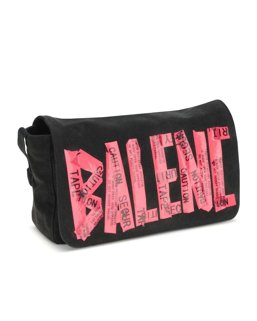 Balenciaga Red Logo Tape Type Messenger Bag for men
