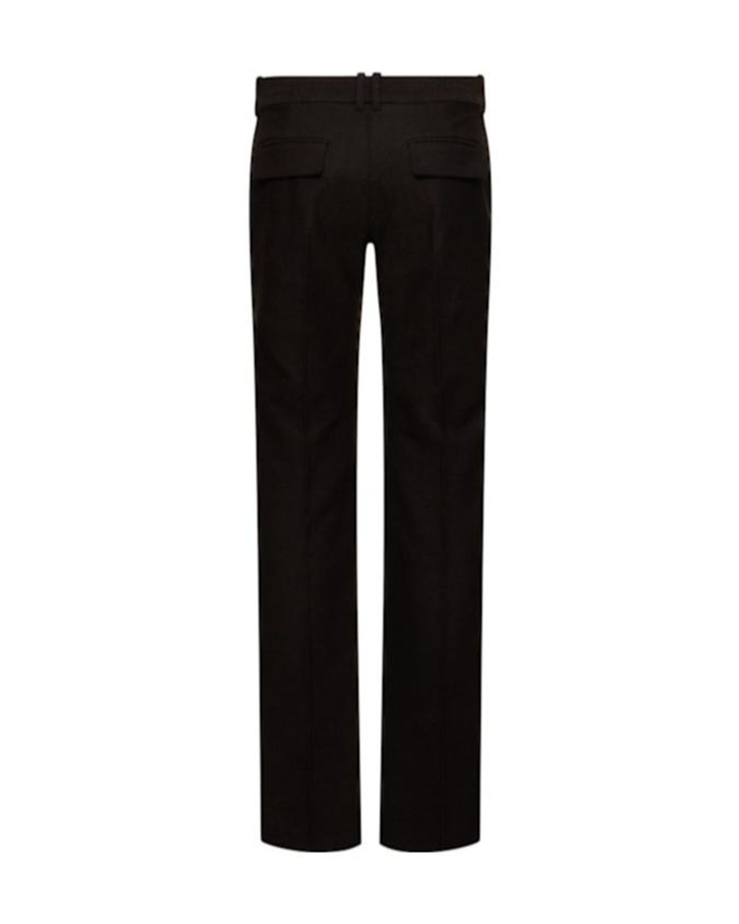 The Row Black Belt-Loop Casual Pants