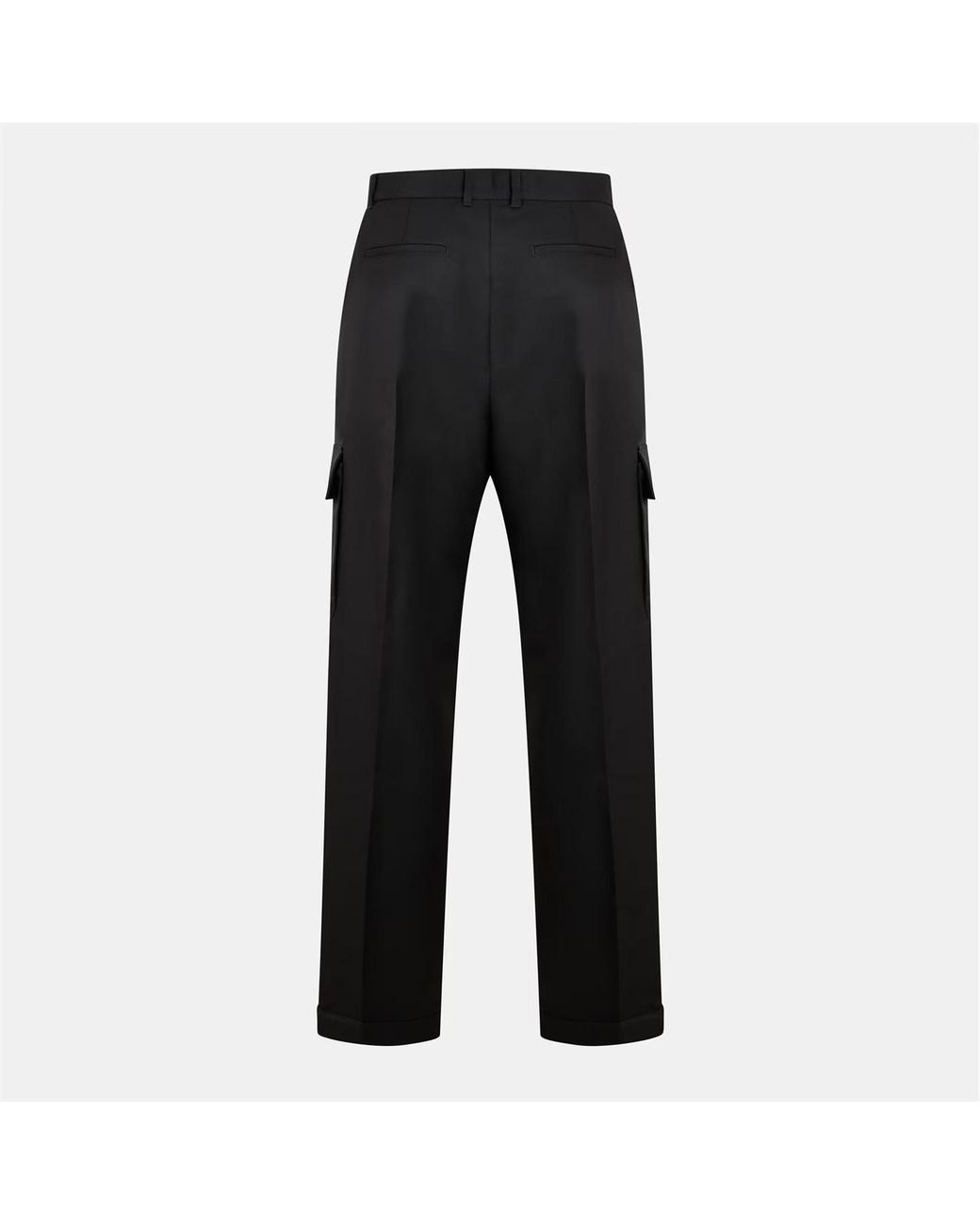Off-White c/o Virgil Abloh Black Off Drill Cargo Sn99 for men