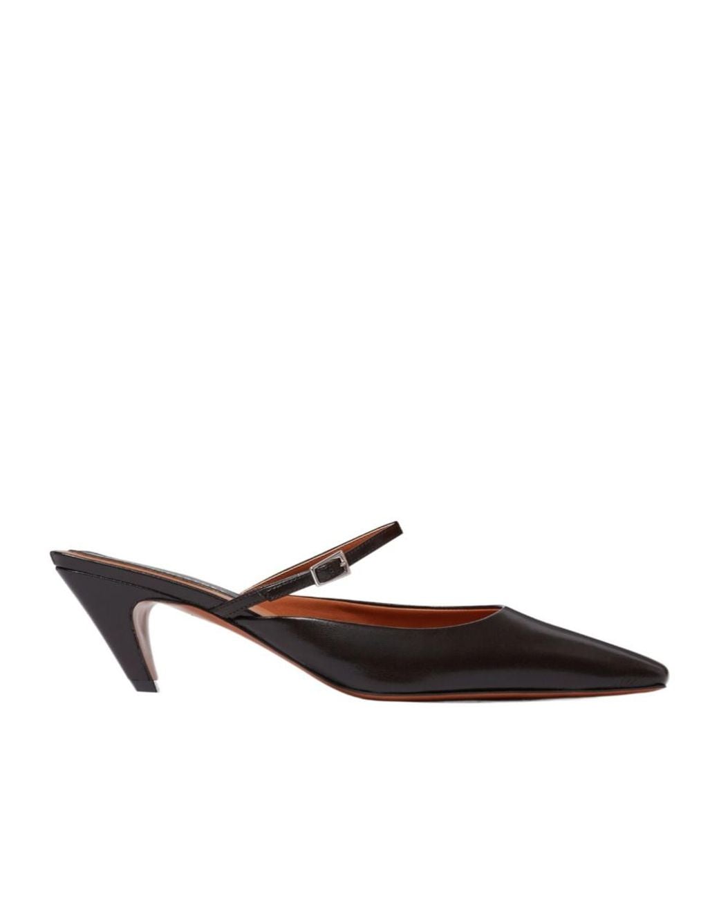 Stella McCartney Brown Stella Spur Kitten Heeled Sandals