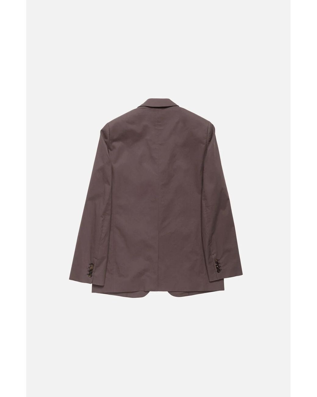 Acne Brown Single-Breasted Suit Jacket for men