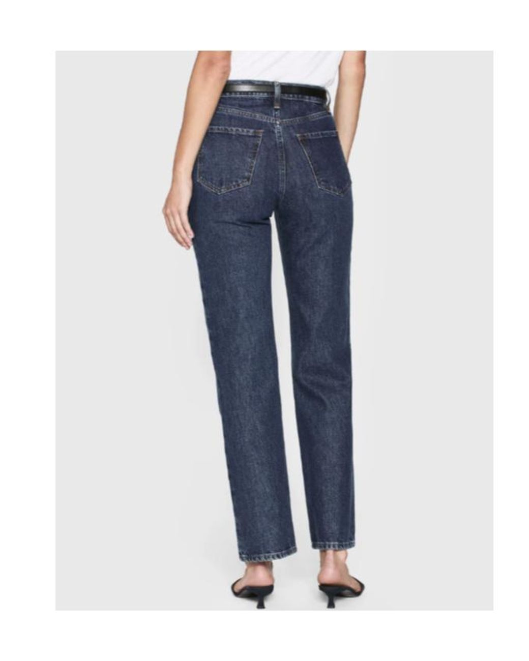 FRAME Blue Le Jane Ankle Jeans
