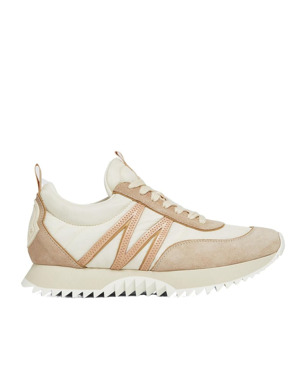 Moncler Natural Pacey Lace-Up Trainers