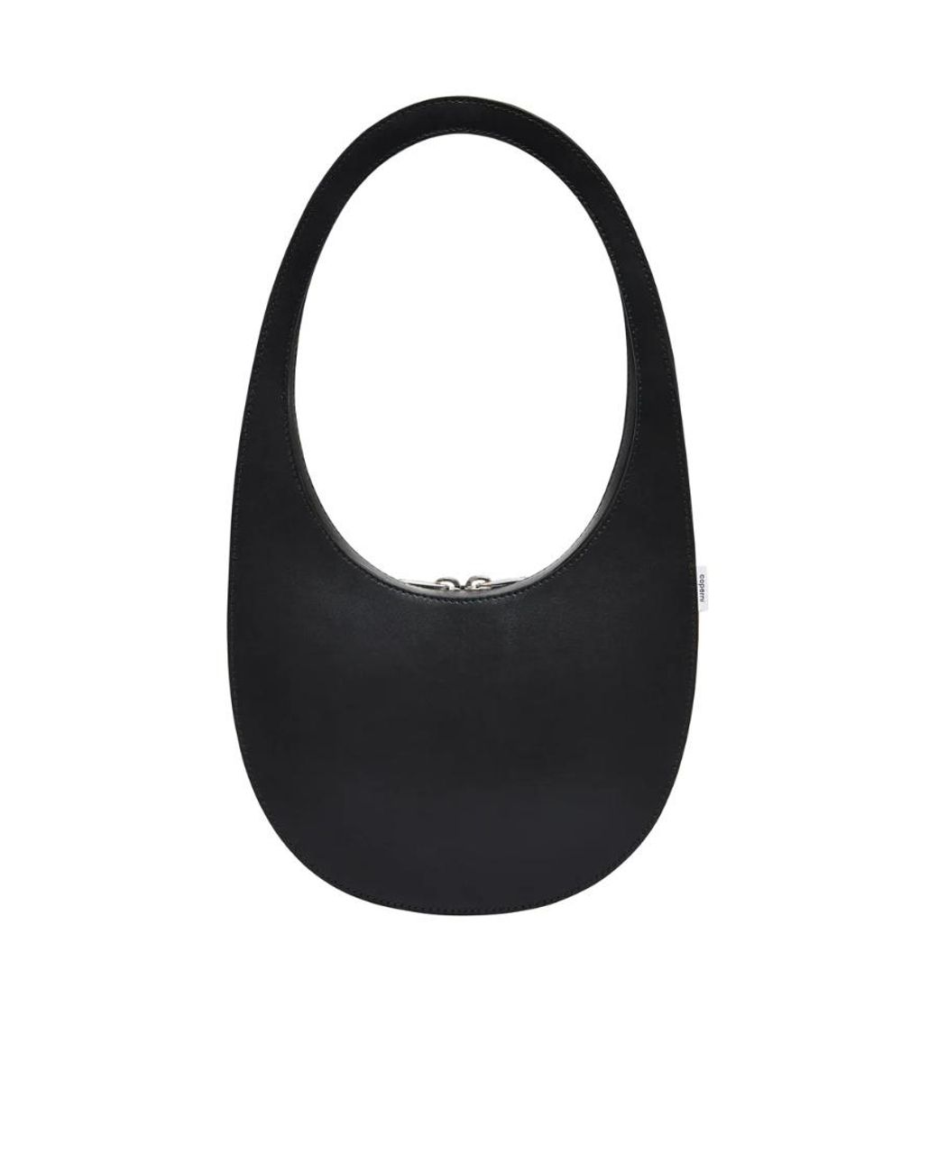 Coperni Black Swipe Zip Shoulder Bag