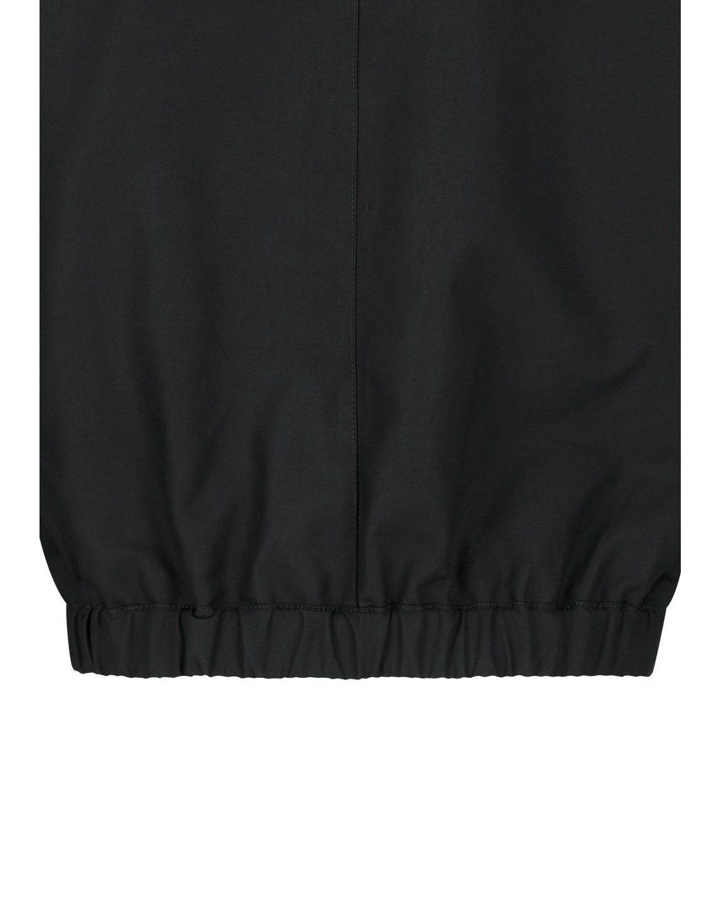 Amomento Blue Curved-Sleeve Cotton Jacket for men