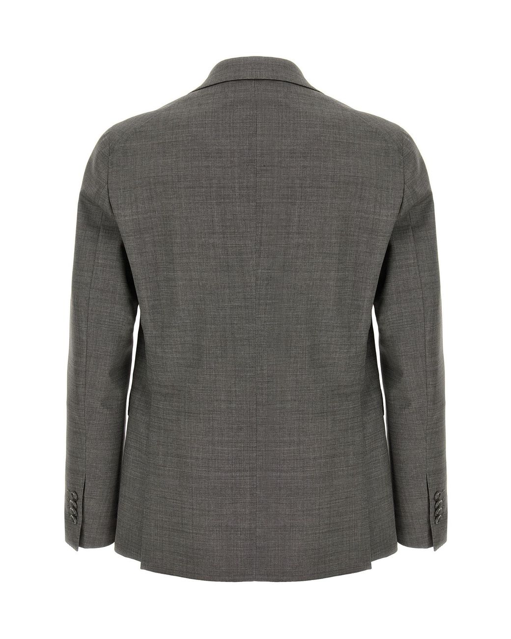Tagliatore Gray Single-Breasted Tailored Suit for men