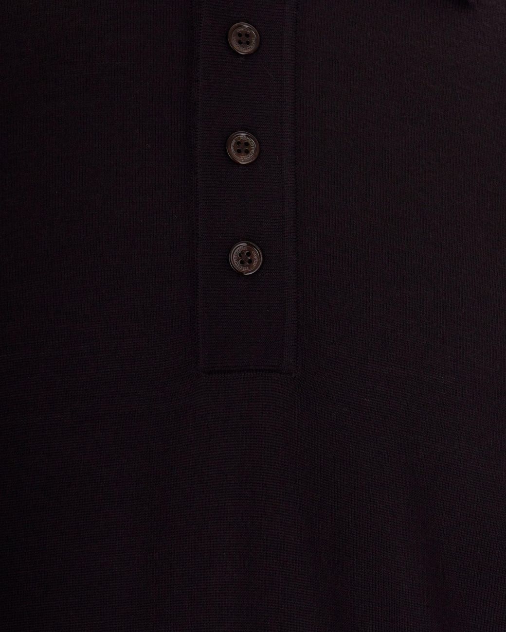Paolo Pecora Blue Long-Sleeve Polo Shirt for men