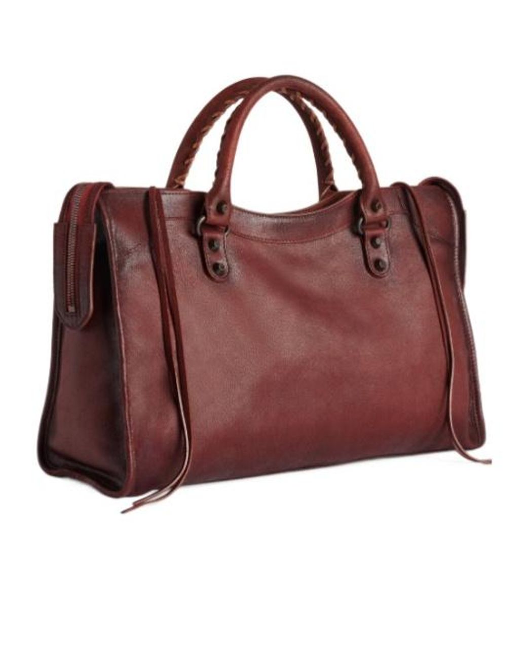 Balenciaga Red Le City Bag Medium