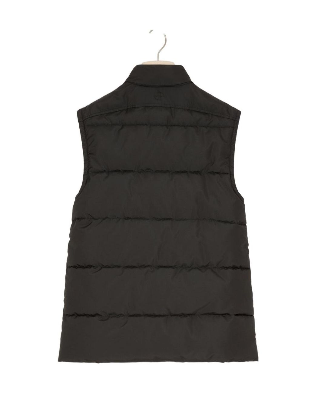 Patou Black Zip-Up Hooded Jacket