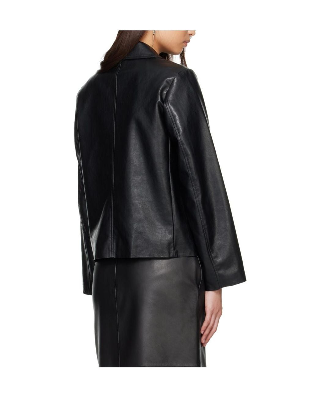 Rag & Bone Black Long-Sleeve Jacket