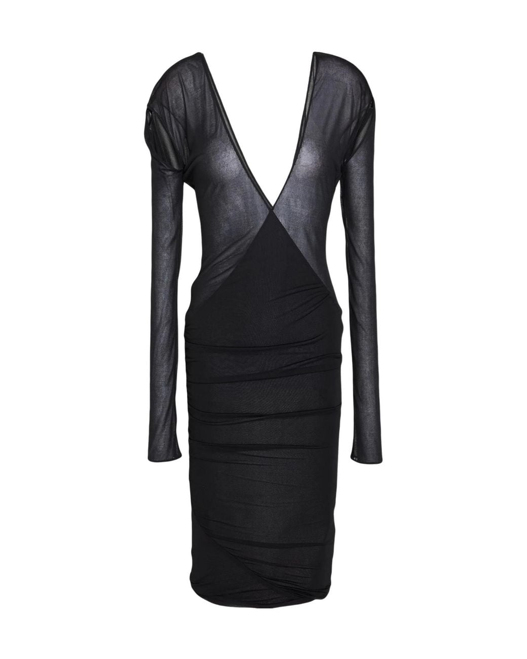 Saint Laurent Black Slim-Fit Dress