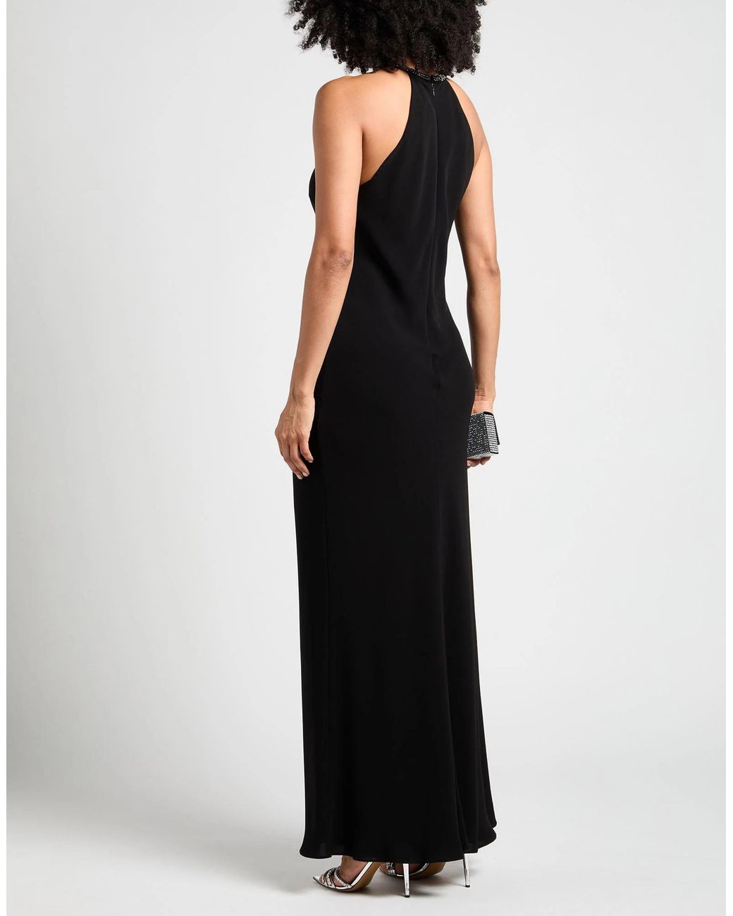 Max Mara Black Sleeveless Maxi Dress