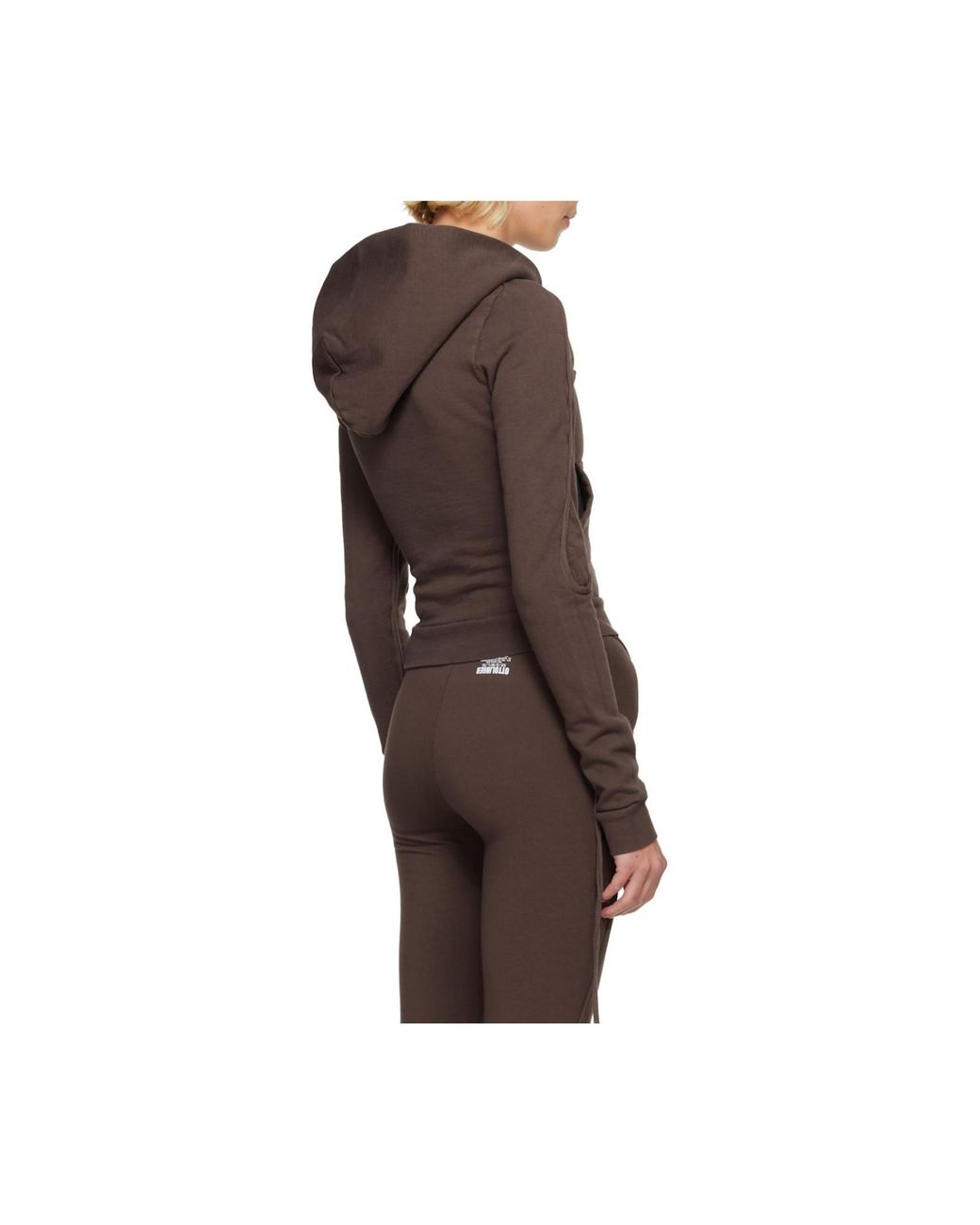 OTTOLINGER Brown Zip-Up Hoodie