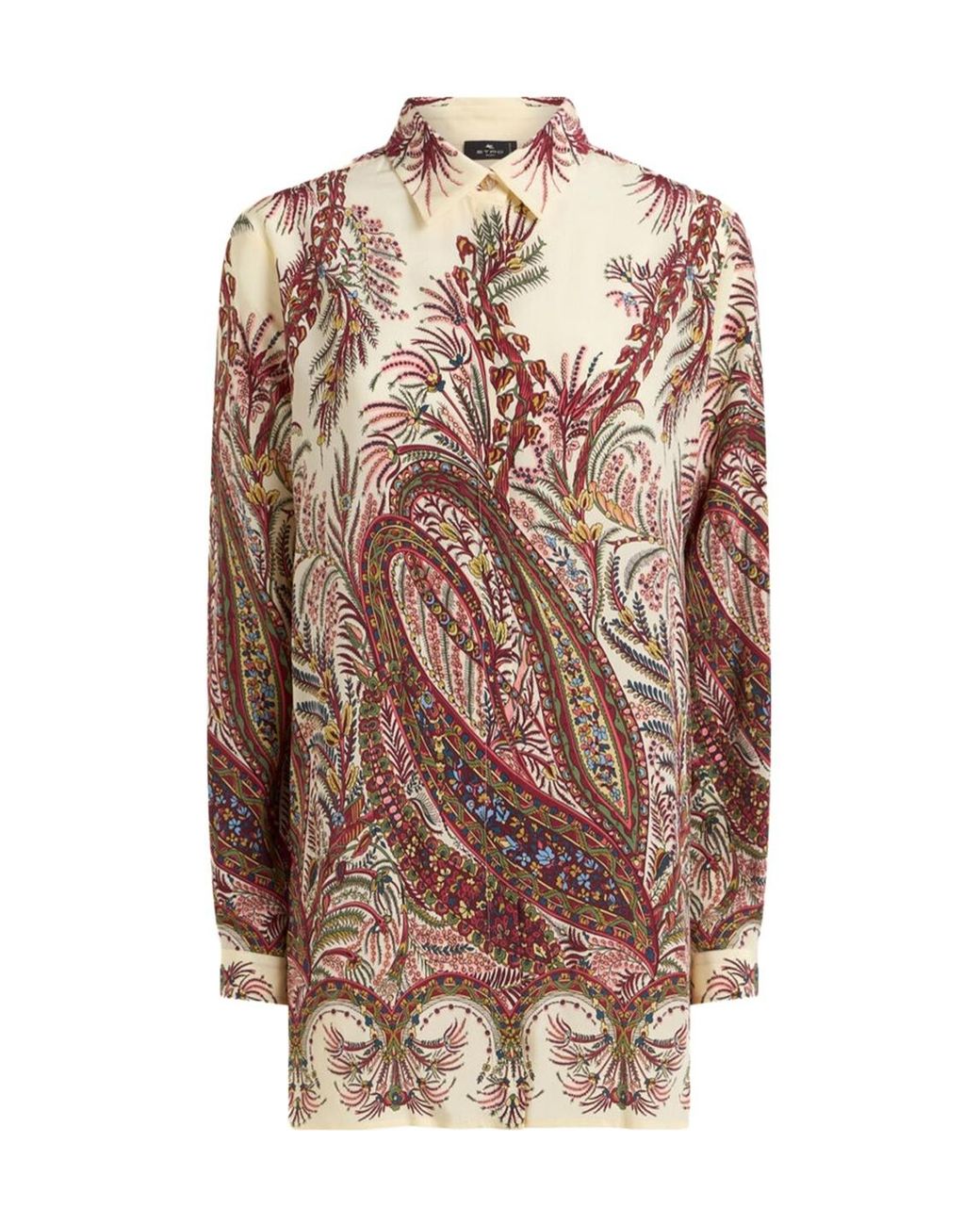 Etro Multicolor Long Sleeved Pattern-Printed Shirt