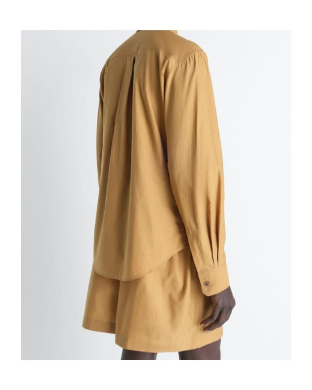 Lemaire Natural Pointed Collar Shirt