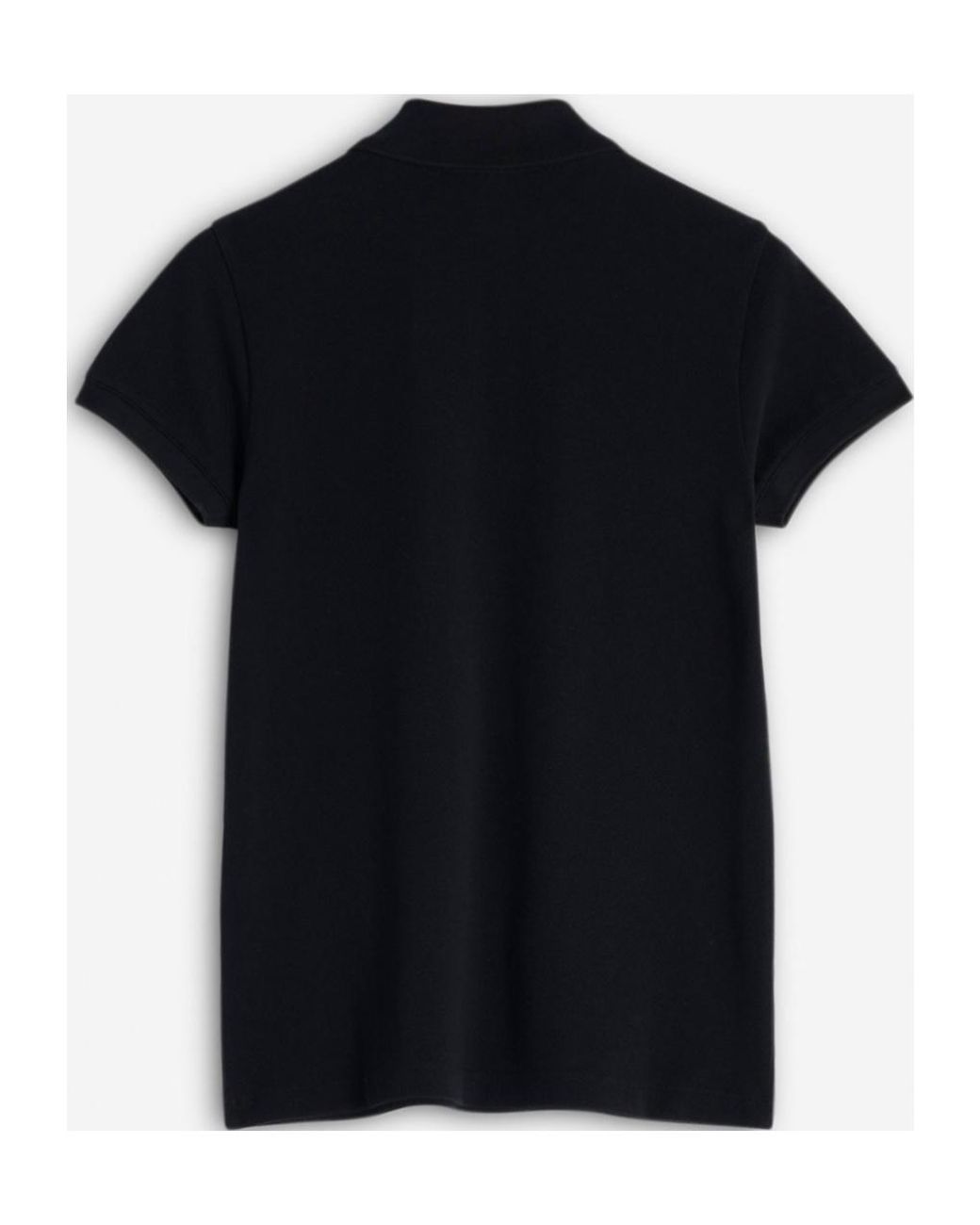 Maison Kitsuné Black Maison Kitsuné Baby Fox Patch Polo Shirt