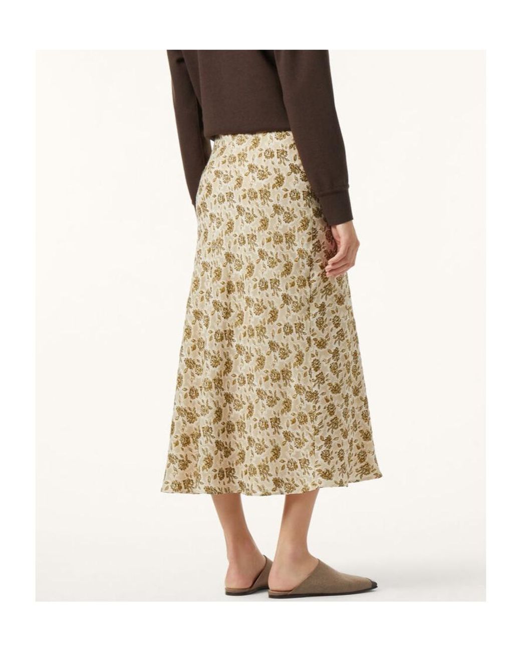 Loro Piana Natural Simona Skirt