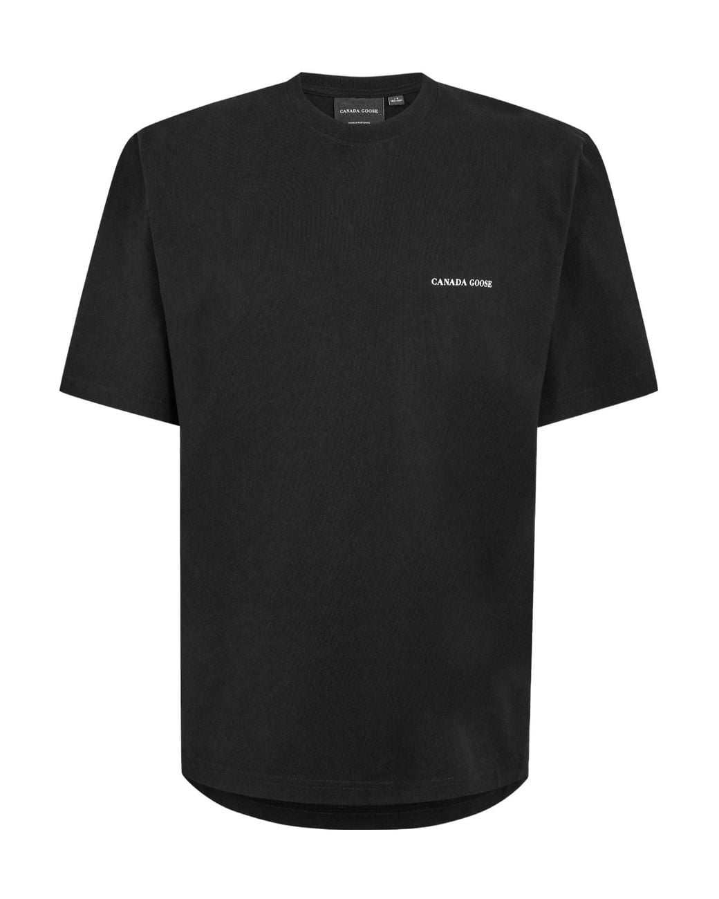 Canada Goose Black Printed T-Shirt for men