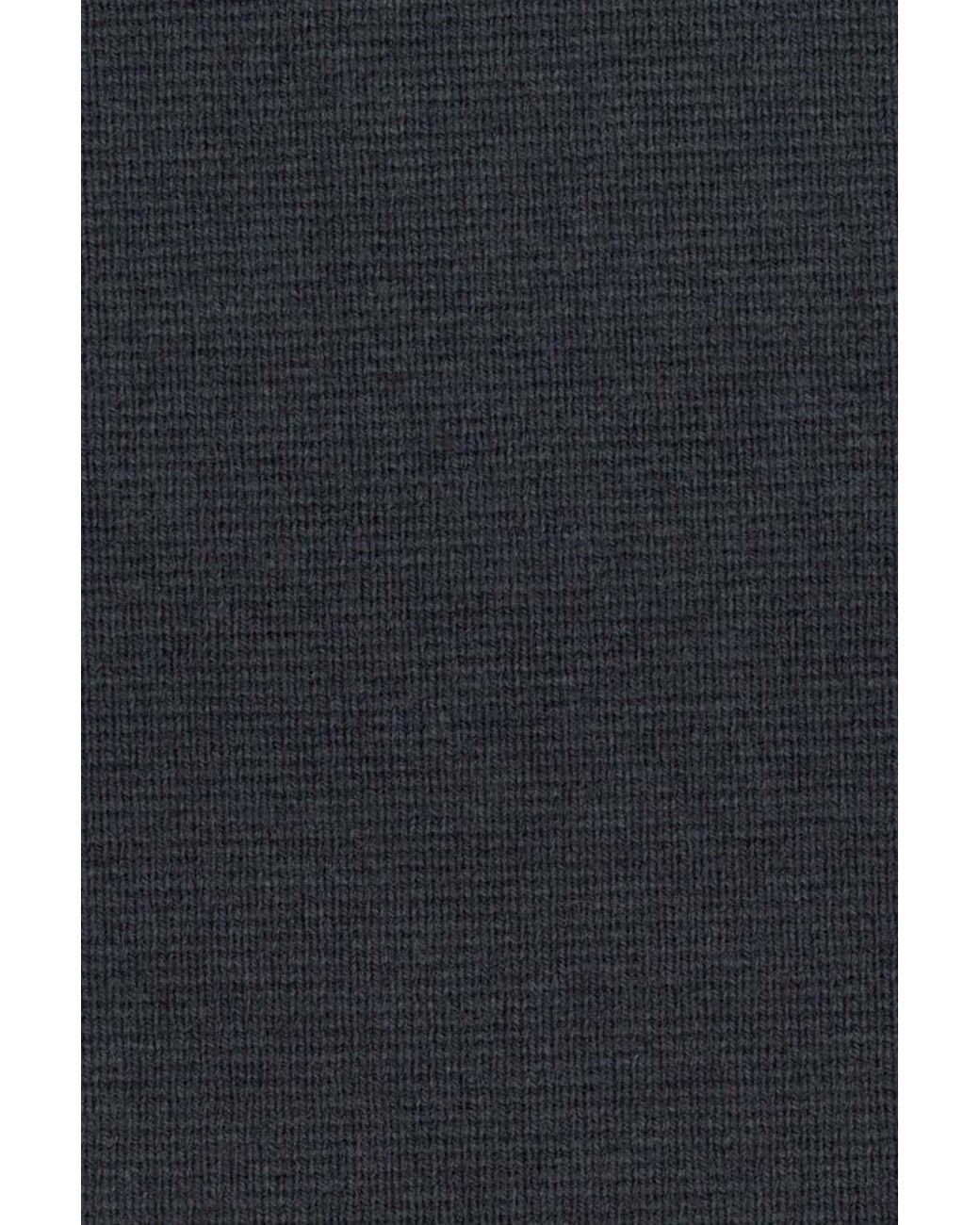 Paul Smith Blue Half-Zip Long-Sleeved Sweater for men