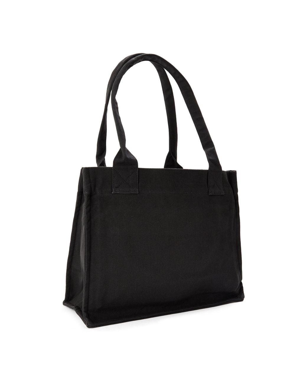 Ganni Black Shopper Tote Bag