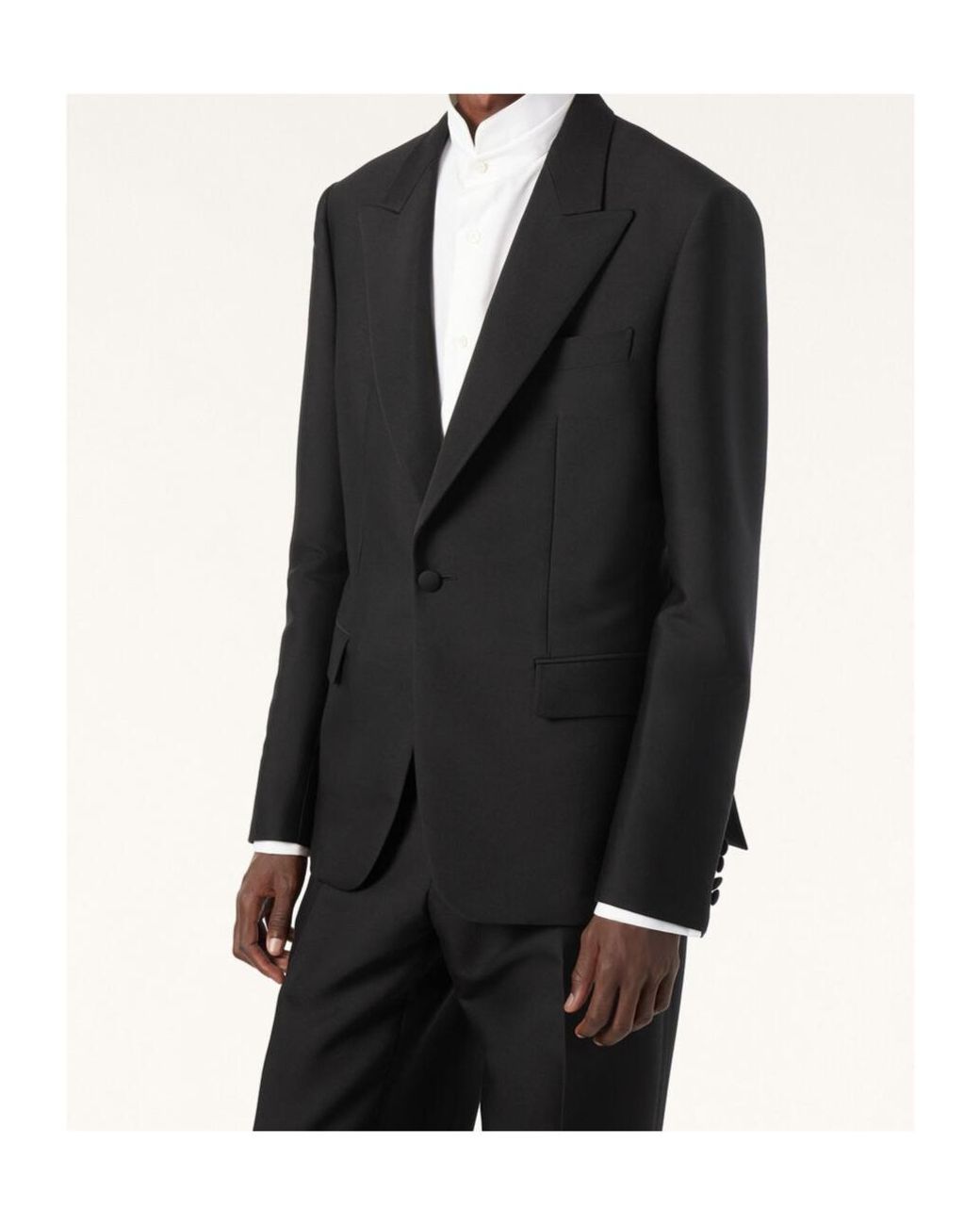 Loro Piana Black International Suit for men