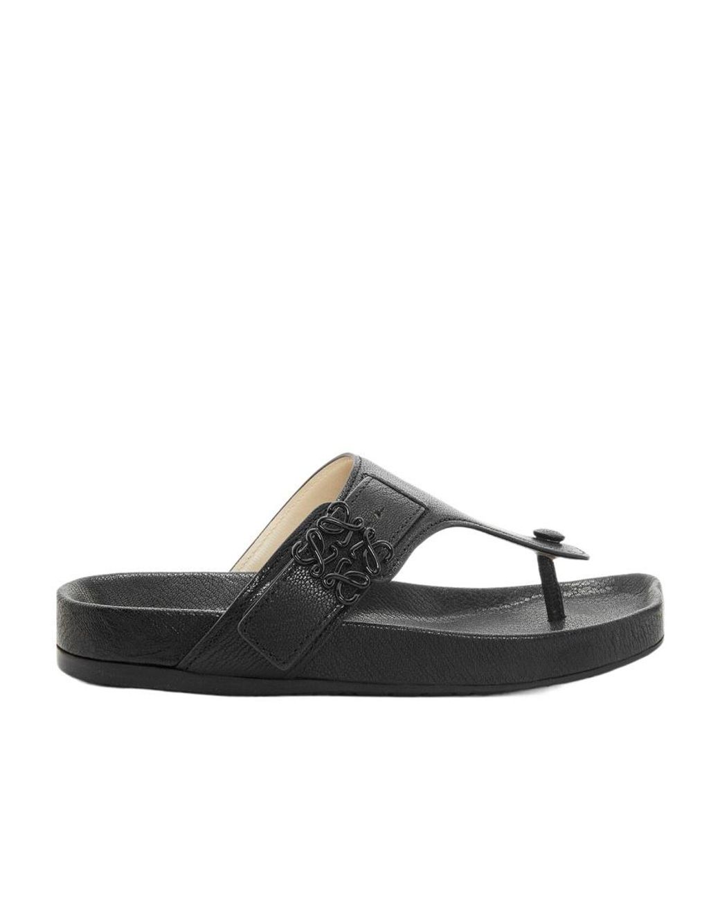 Loewe Multicolor Ease Logo Plaque Sandals