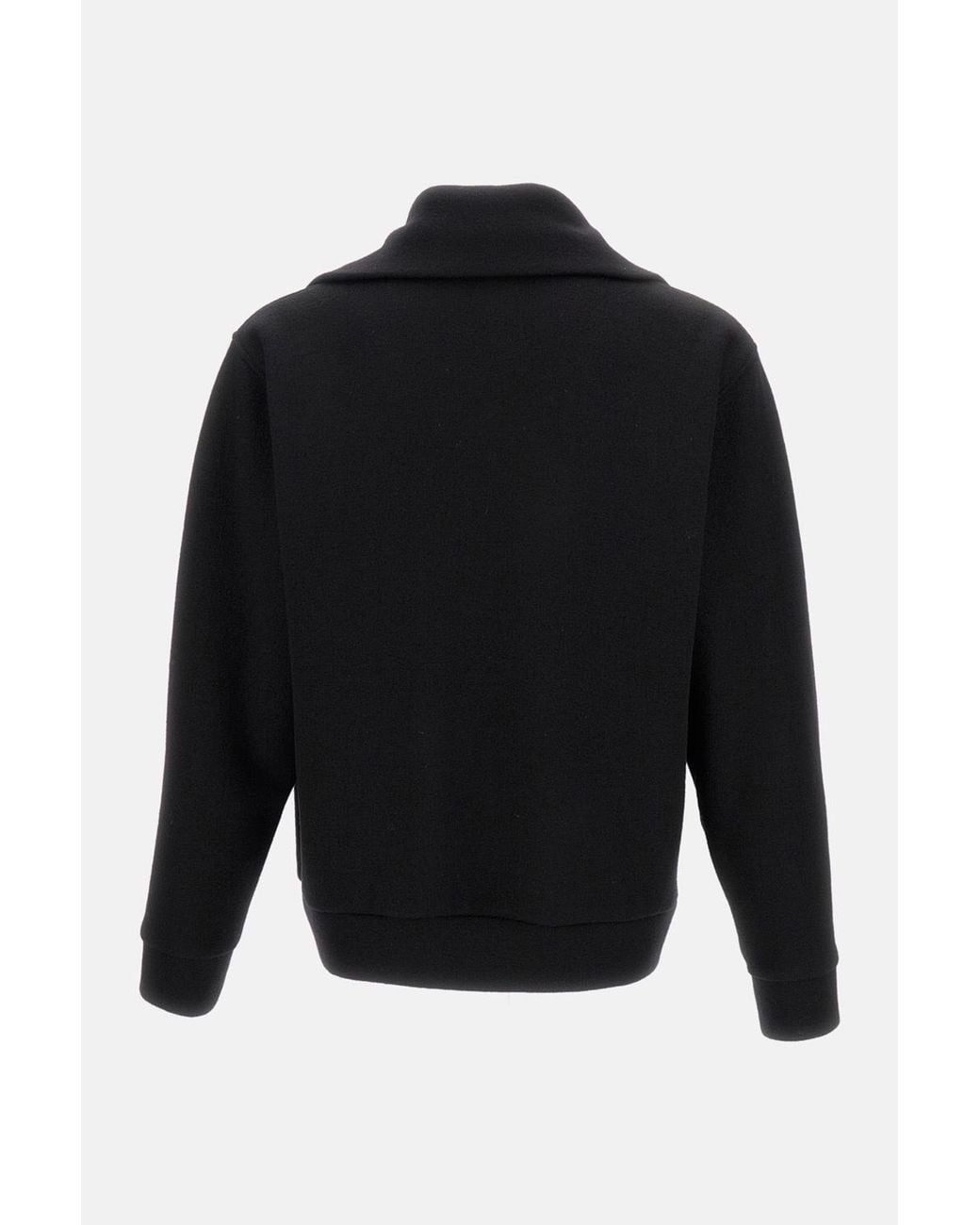 Barena Black Zipper Casual Jacket for men