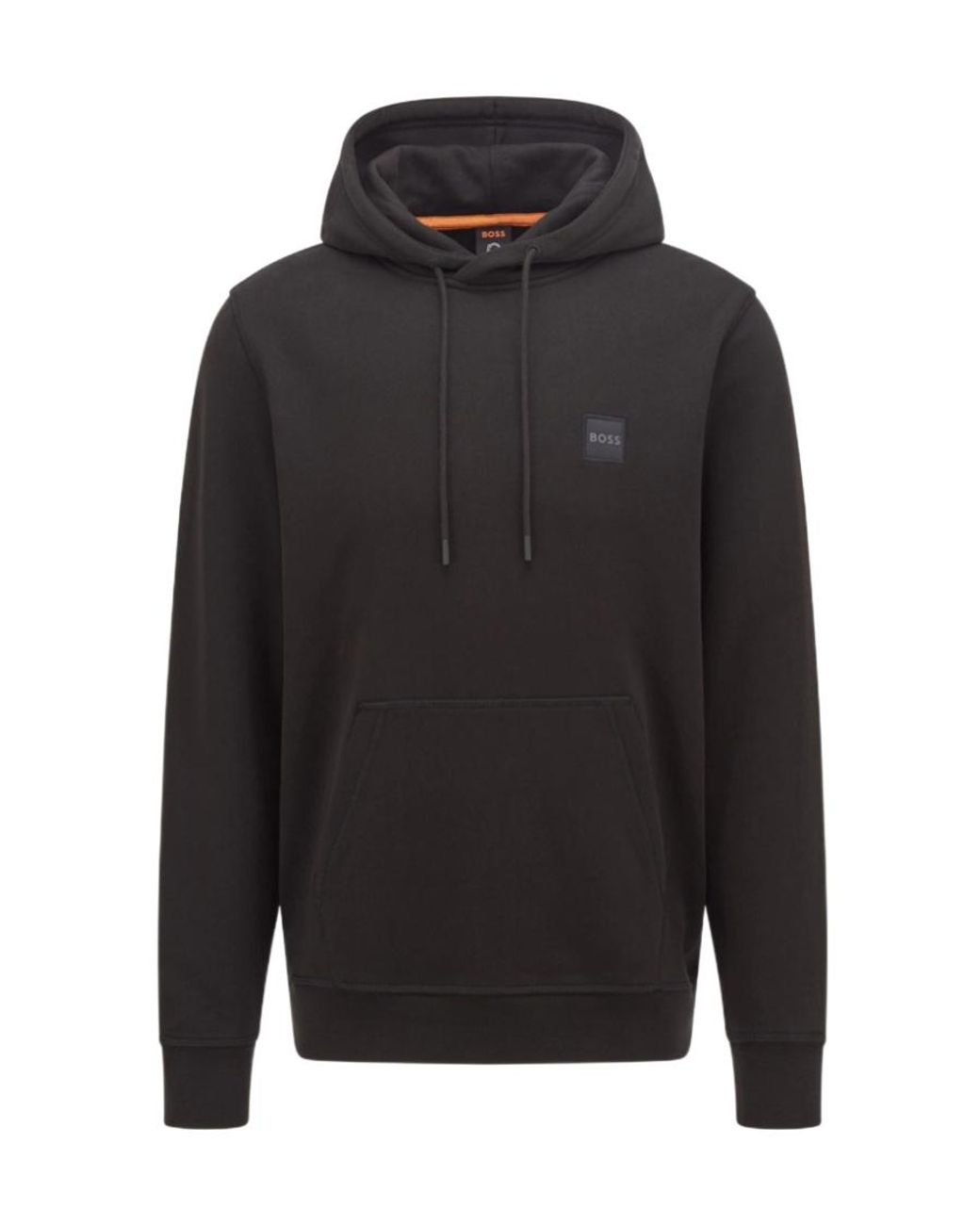 Boss Black Hooded Sweater for men