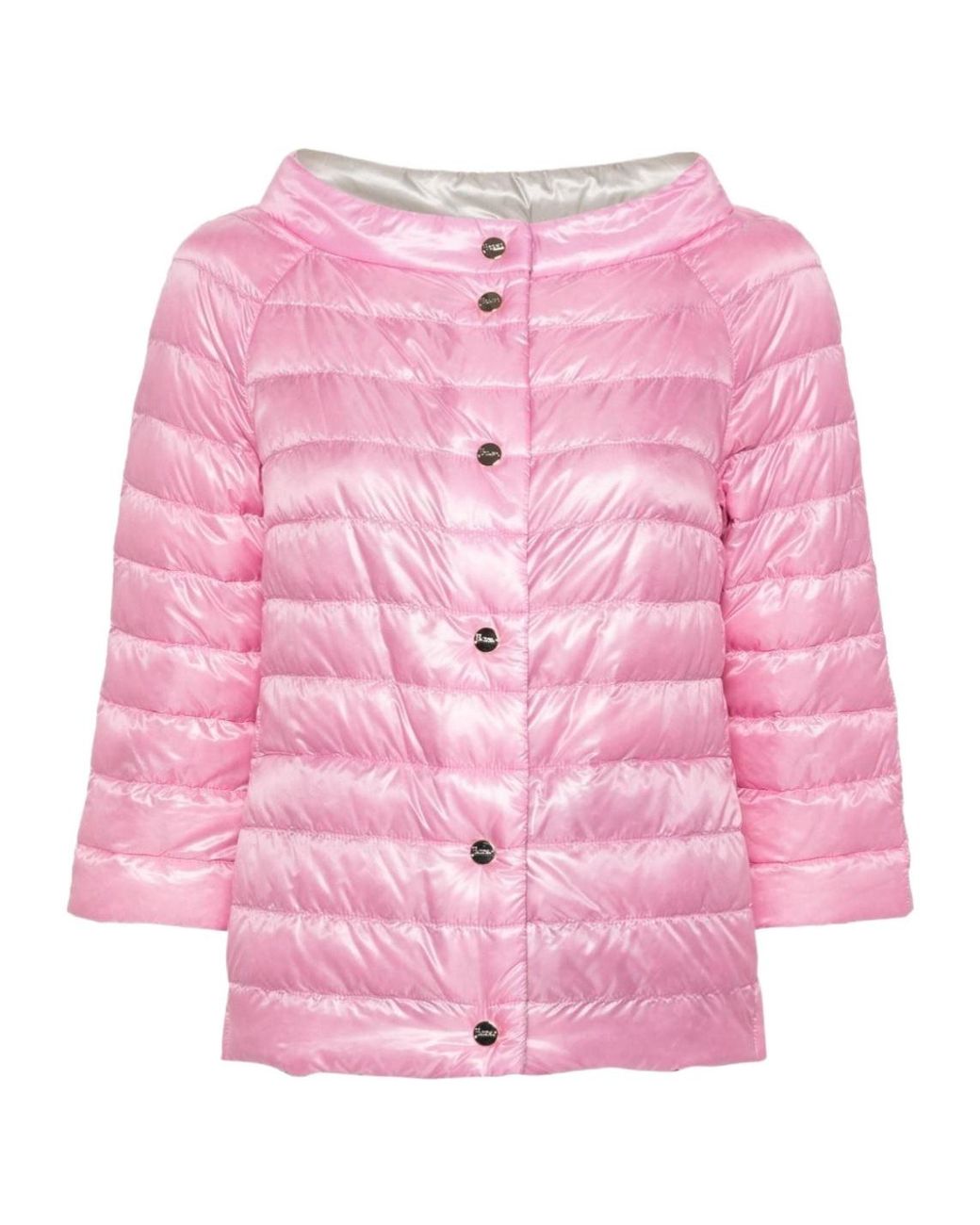 Herno Pink Quilted Down Jacket