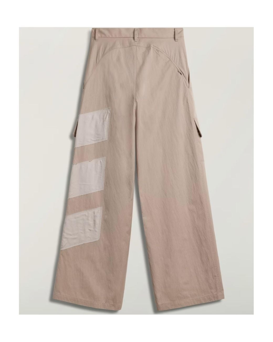 Y-3 Gray Wide Belt Loop Cargo Casual Pants