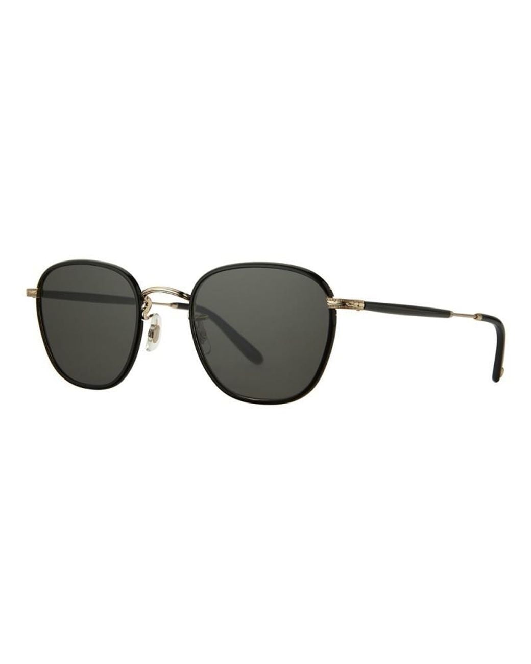 Garrett Leight Black Logo Sunglasses for men