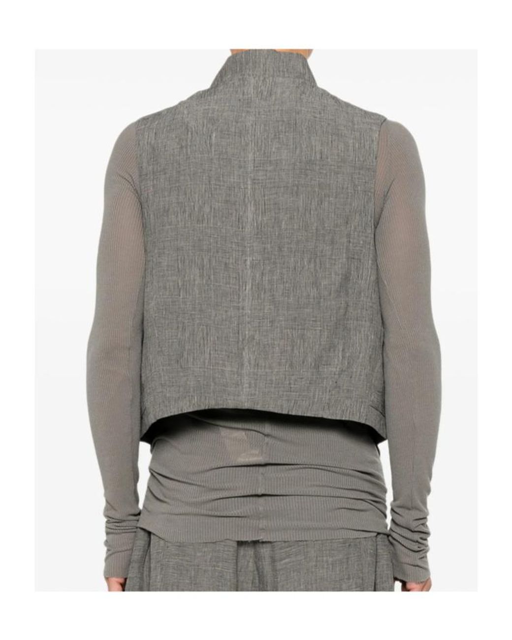 Ziggy Chen Gray Sleeveless Vest for men
