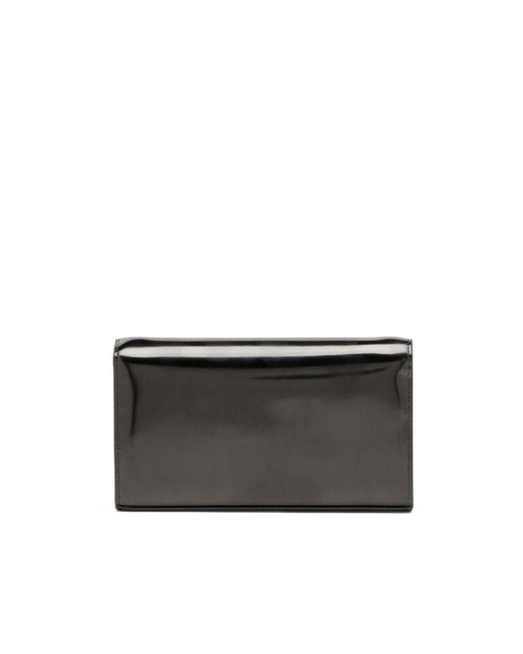 DIESEL Black 1Dr Mirrored Wallet