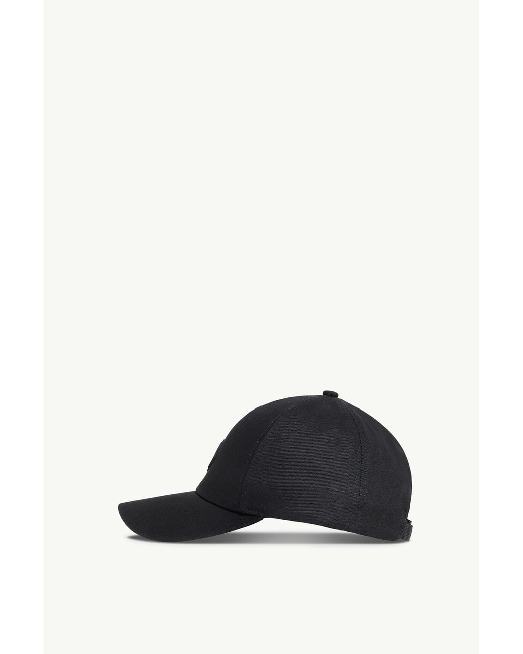 Moncler Blue Logo Patch Curved Peak Baseball Cap