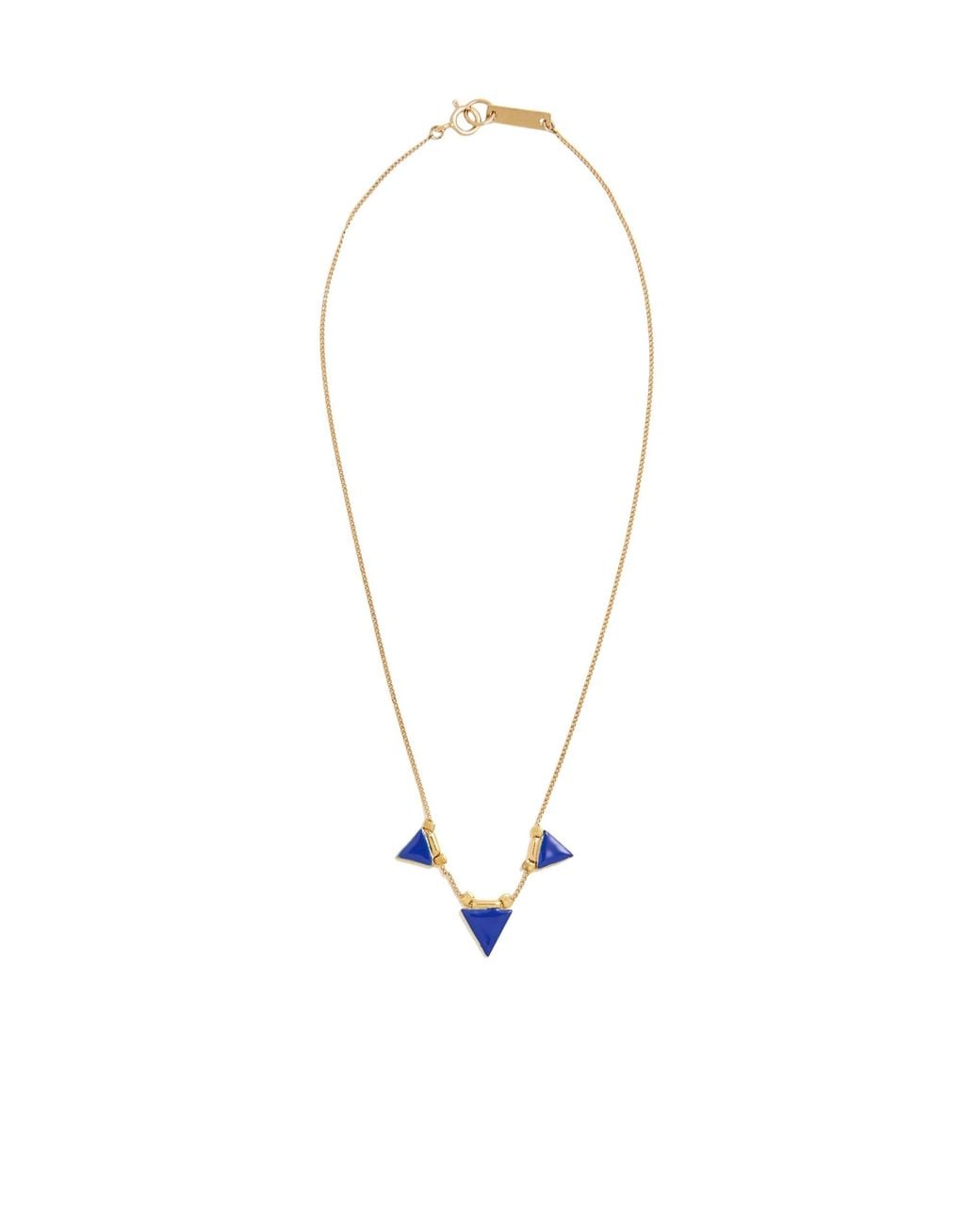 Isabel Marant White Metal Necklaces