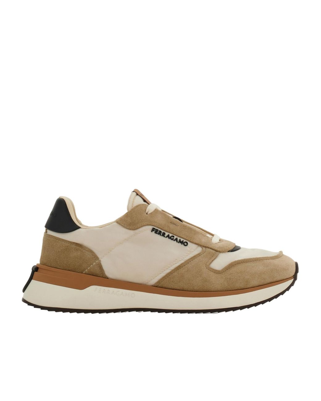 Ferragamo Natural Neutrals Trainers for men